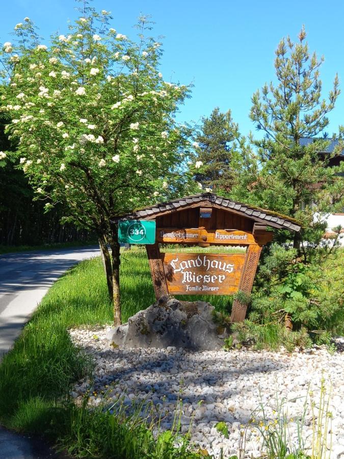 Ferienwohnung Landhaus Wieser Ramsau am Dachstein Exterior foto